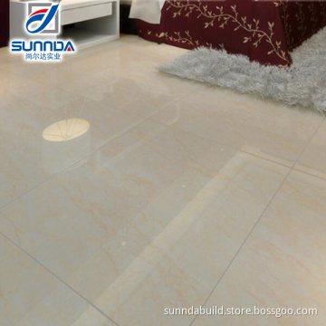 white full polished porcelain natural stone tiles half body 600x600